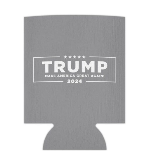 Trump Never Surrender Beverage Coolers Gray