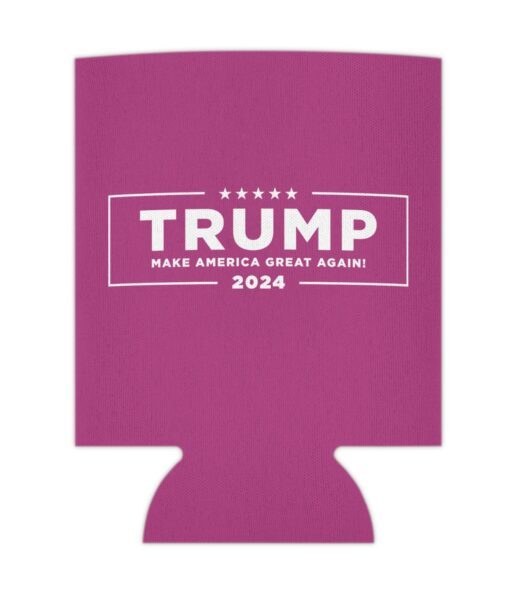 Trump Never Surrender Can Cooler Pinks