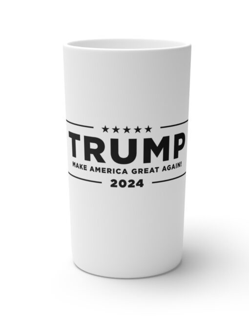 Trump Never Surrender Conical Coffee Mugs 12oz Feft