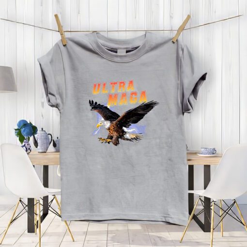 Ultra MAGA Make America Great Again Eagle T-Shirt