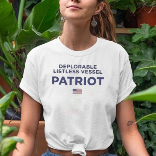 trump deplorable listless vessel patriot shirts