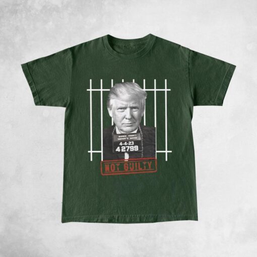 Donald Trump Not Guilty T-Shirts