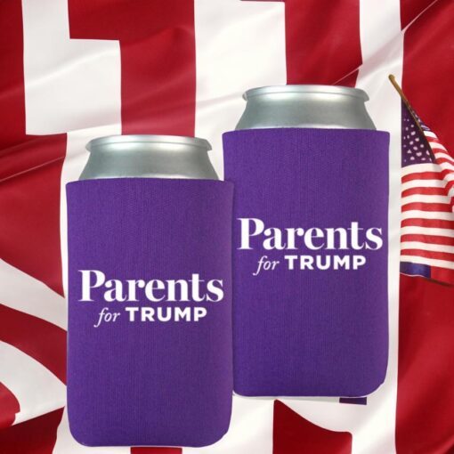 Parents for Trump Purple Beverage Cooler