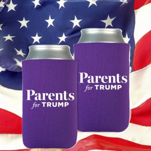 Parents for Trump Purple Beverage Coolers