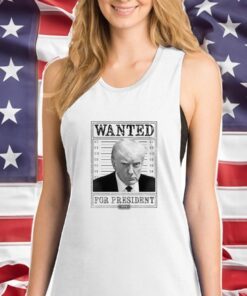 Trump 2024 Wanted Ladies Tank