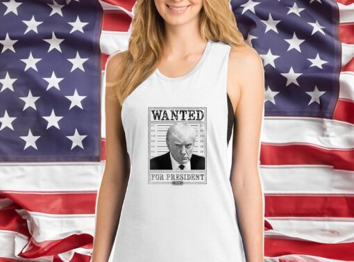 Trump 2024 Wanted Ladies Tank