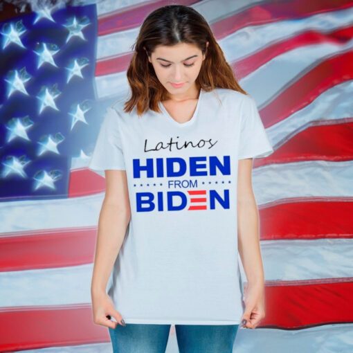 Trump Latinos 24 Latinos Hiden From Biden T-Shirt