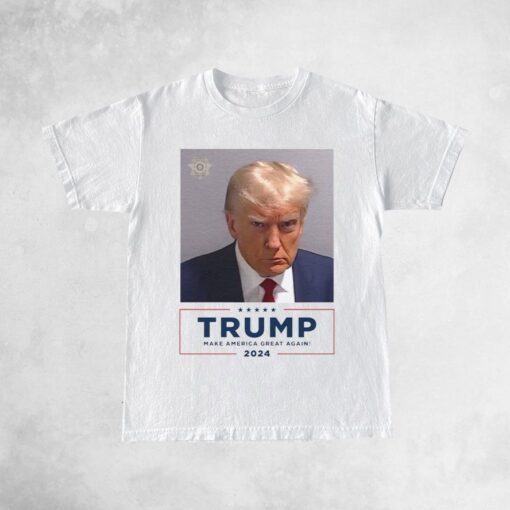 Trump Mugshot Make America Great Again 2024 T-Shirts