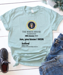 Trump 2025 White House Washington 20th January 2025 T-Shirts