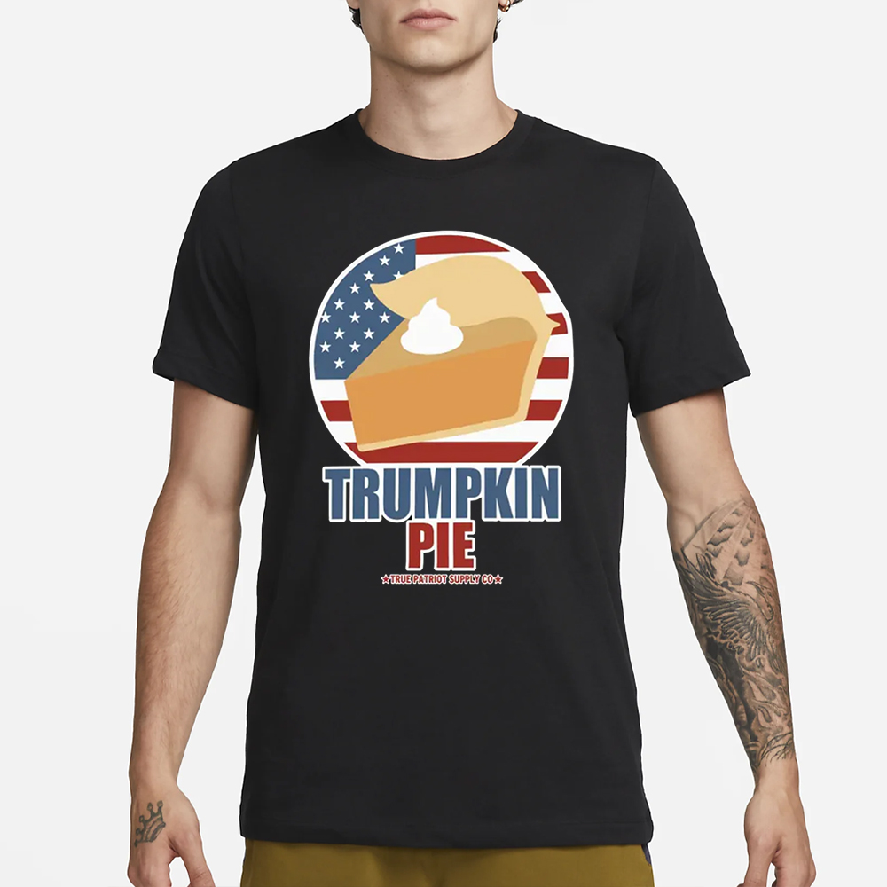 Trumpkin Pie Funny Thanksgiving Trump Unisex Classic T-Shirt3