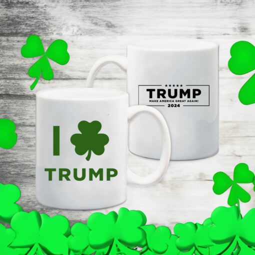 Trump 2024 St Paddy's Day Coffee Mug