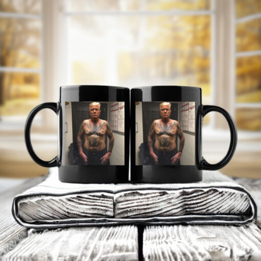 Charles Hoskinson Trump 2024 Covered With Prison Tattoos Mugs