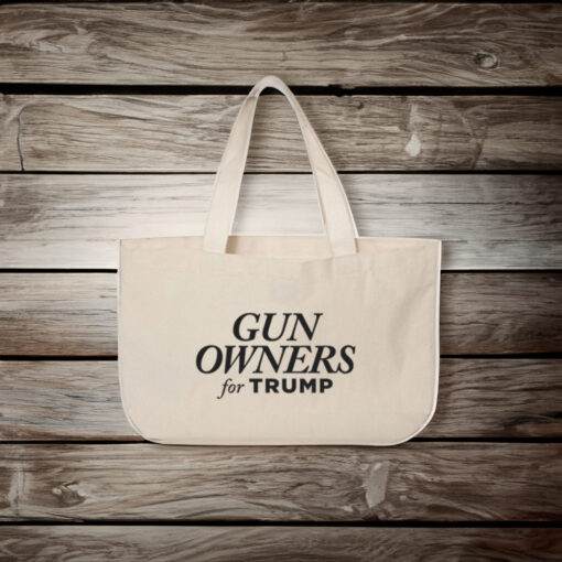 Gun Owners for Trump Canvas Tote Bag