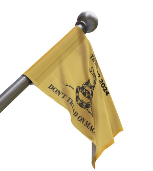 Trump 2024 Don't Tread On MAGA Flag Us