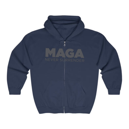 Trump MAGA NEVER SURRENDER Hoodies TShirt