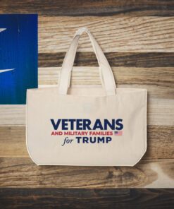 Veterans and Military Families for Trump Canvas Tote Bag