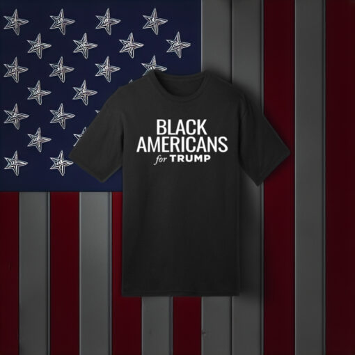 Black Americans for Trump 2024 T-Shirts