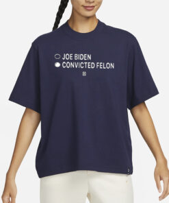 David J Harris Joe Biden Convicted Felon T-Shirt1