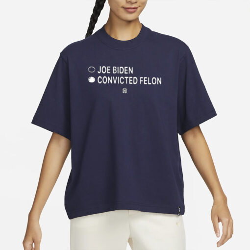 David J Harris Joe Biden Convicted Felon T-Shirt1