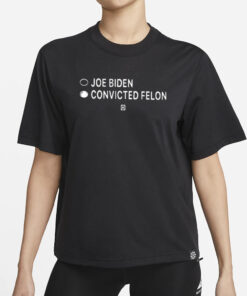 Joe Biden Convicted Felon T-Shirt - I'm Voting For Convicted Felons