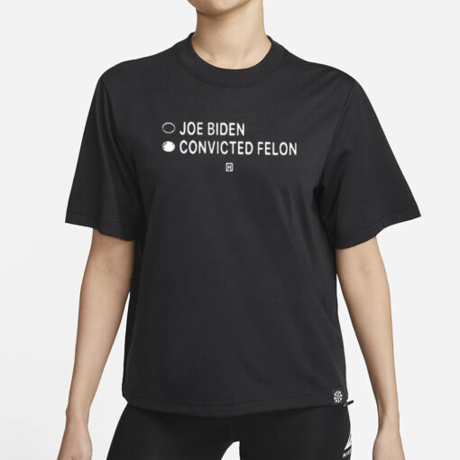 Joe Biden Convicted Felon T-Shirt - I'm Voting For Convicted Felons