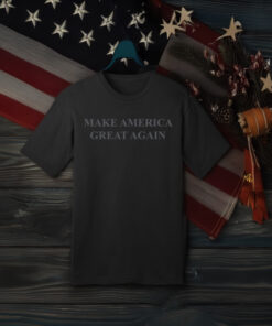 Make America Great Again Black Shirt