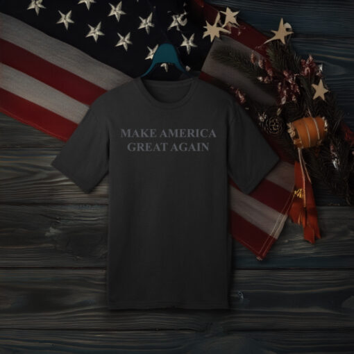 Make America Great Again Black Shirt