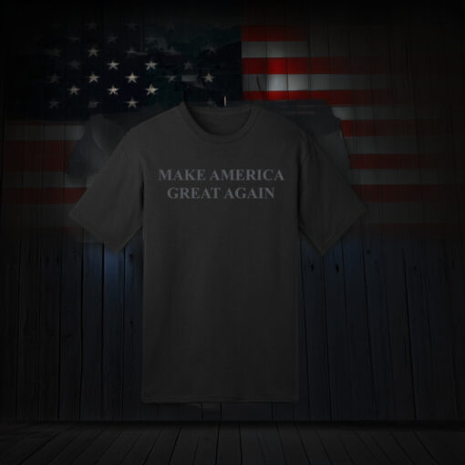 Make America Great Again Black T-Shirts