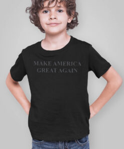 Make America Great Again Black Youth Shirt