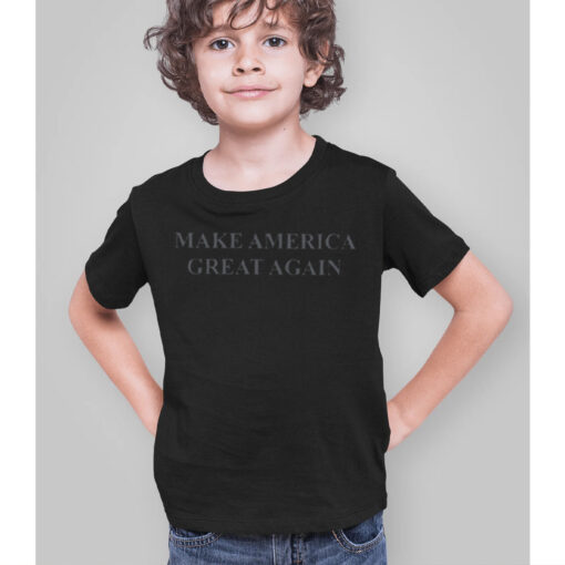 Make America Great Again Black Youth Shirt