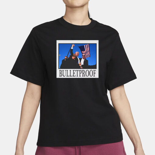 DONALD TRUMP T SHIRT BULLETPROOF SHOOTING ASSASINATED MAGA T-SHIRT4