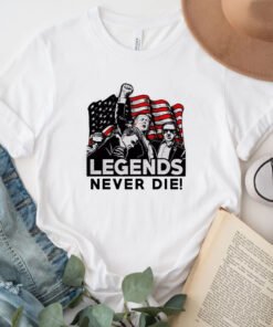 Donald Trump 2024 Fight T-Shirt NEVER DIE! LEGENDS2