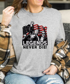 Donald Trump 2024 Fight T-Shirt NEVER DIE! LEGENDS6