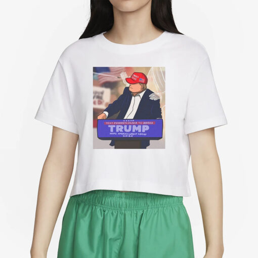 Donald Trump Assassination Attempt Fist Pump T-Shirt - Patriotic Tee 2024, American Pride - Guardian angel2