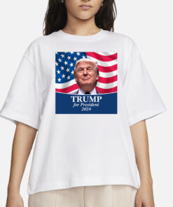 Donald Trump Photo - President T-Shirt 2024