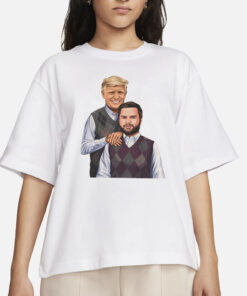 Donald Trump and JD Vance 2024 Step Brothers Cartoon T-Shirt