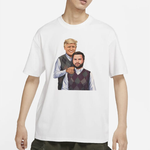 Donald Trump and JD Vance 2024 Step Brothers Cartoon T-Shirts