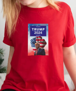 Jersey T-Shirt DONALD TRUMP 2024, support Donald Trump, Fight, Americas