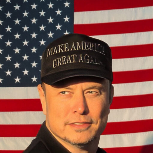 Never Surrender Black MAGA Elon Musk Hat USA