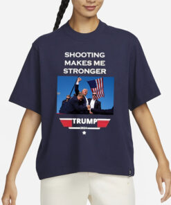 Official Trump 2024 shooting makes me stronger T-Shirts