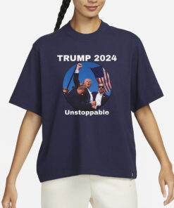 Trump 2024 Unstoppable Bloody Assassination Attempt T-Shirt