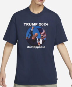 Trump 2024 Unstoppable Bloody Assassination Attempt T-Shirts