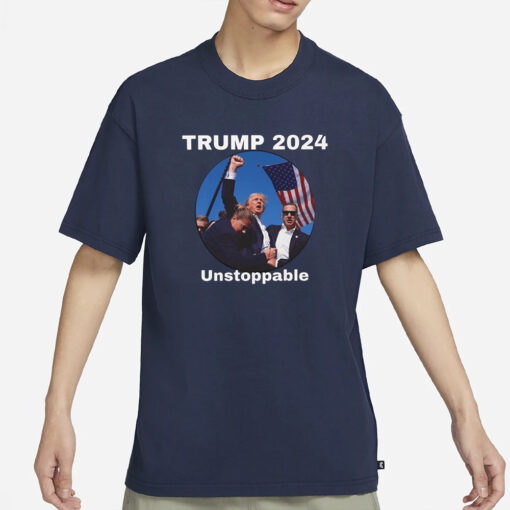 Trump 2024 Unstoppable Bloody Assassination Attempt T-Shirts