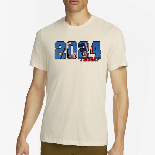 Trump Shooting T-Shirt - MAGA 2024 - Vote Donald Trump