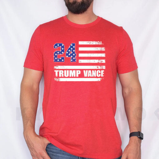 Trump Vance 2024 Donald Trump 2024 President J.D. Vance JD Premium T-Shirt