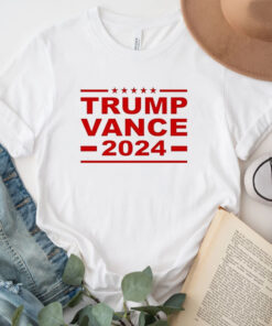 Trump Vance 2024 For President VP USA Election Patriotic Premium T-Shirt2