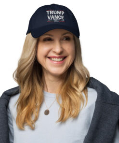 Trump Vance Hat, Trump Vance 2024 Dad Hat, Take America Back Election Day Cap, Make America Great Again on Back, Voting Day Hat2