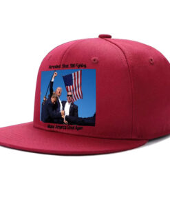 Trump's 'Fight'Speech Printed Hat, Trump Never Surrender Hat, Flag Baseball Cap, Republican Gifts Support Campaign Incident Election History