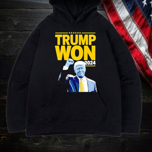 2024 Trump won Shirt, Hoodie, Sweatshirt, Long Sleeve and Tank Top1