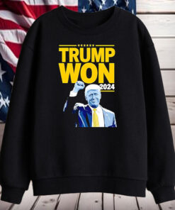 2024 Trump won Shirt, Hoodie, Sweatshirt, Long Sleeve and Tank Top2